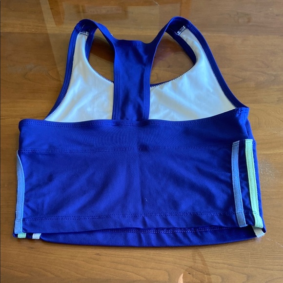 Adidas Blue Racerback Tank Top - Picture 4 of 4